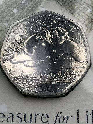 Rare Royal 2018 The Snowman 50p Coin Brilliant Uncirculated