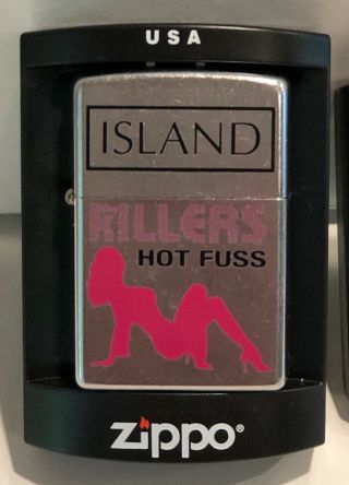 The Killers Hot Fuss Ultra Rare Promo Zippo Lighter 