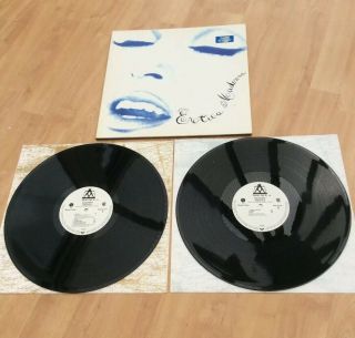 Madonna - Erotica - Rare Ex 1992 First Pressing G/ F Vinyl Lp Record