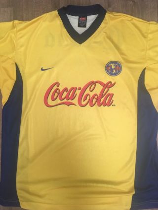Club America Football Shirt 2000 Rare Vintage Xl Nike
