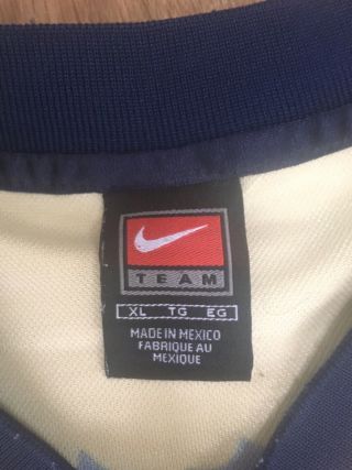 Club America Football Shirt 2000 Rare Vintage XL Nike 2