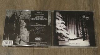 Alcest / Angmar Tristesse Hivernale / Aux Funérailles Du Monde.  Cd Oop Rare