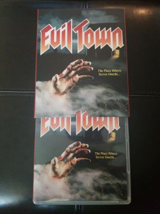 Evil Town (1985) Blu - Ray 2 - Disc Limited 1/2500 80 