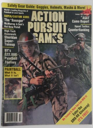 Rare " Action Pursuit Games ",  October 1987,  Volume One,  Number Two - -