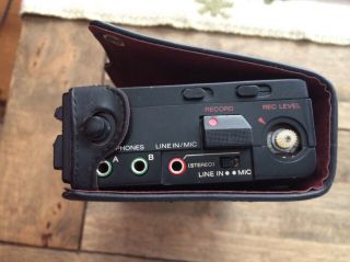 RARE SONY WM - D6C WALKMAN Professional Cassette Player & Recorder w/ Case 3