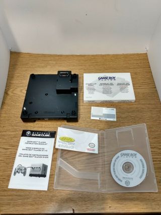 Rare Nintendo Gamecube Gameboy Player W/disc.  Make Offer S&h