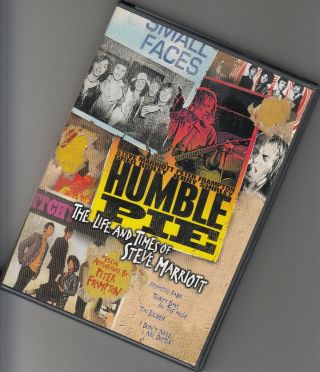 Dvd Humble Pie The Life And Times Of Steve Marriott Peter Frampton Rare