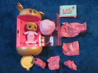 Lol Surprise Under Wraps Eye Spy Doll Scribbles Opened With Capsule Rare 2