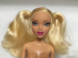 Barbie My Scene Kennedy Doll Blonde Pigtails Hair Rare