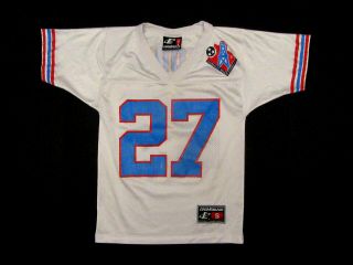 Vintage Eddie George Tennessee Oilers 1997 Season Jersey Sz Youth S Small Rare