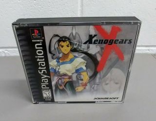 Xenogears (sony Playstation 1,  1998) Cib Complete Rare Rpg