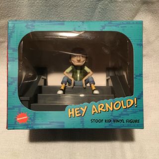 Stoop Kid Figure - Nick Box Nickelodeon Rare Hey Arnold Cartoon 90 