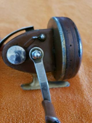 1 - Rare Antique Collectible Eagle Claw Stream & Lake 88A Spinning Fishing Reel 2