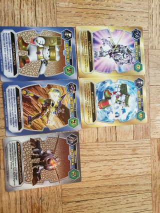 5 Gold Stamp Ultra Rare Digimon D - Tector Cards