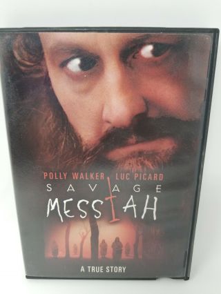 Savage Messiah (dvd,  2002) Polly Walker,  Luc Picard Rare A True Story