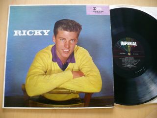 Ricky Nelson - Ricky Rare 1957 1st Press Imperial Lp9048 Rockabilly Rock