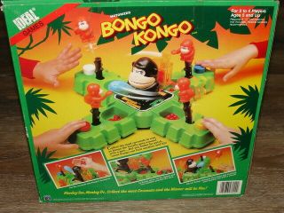 Rare 1989 Bongo Kongo Motorized Game by Ideal,  Complete 8