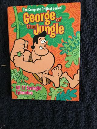 George Of The Jungle (dvd,  2008,  2 - Disc Set) Oop/rare Complete Series