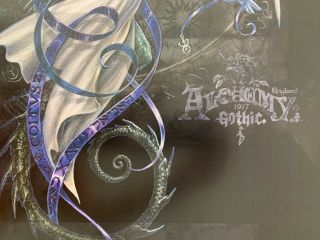 ALCHEMY GOTHIC,  CHEMICAL WEDDING,  RARE AUTHENTIC 2005 POSTER 5