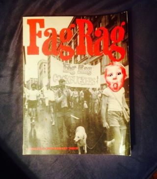 Fag Rag - 12th Anniversary Issue - Mega Rare Book Gay Interest Lgbt Sex Lit Poetry