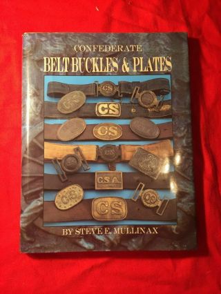 Rare Civil War Book: Confederate Belt Buckles