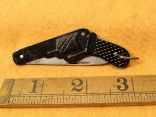 Vintage Figural Pocket Knife Pistol Pocket Knife Antique Pocket Knife Rare Knife