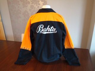 WOLVERHAMPTON WANDERERS Bukta 1990 PLAYER ISSUE Training Drill Top Rare WOLVES 2
