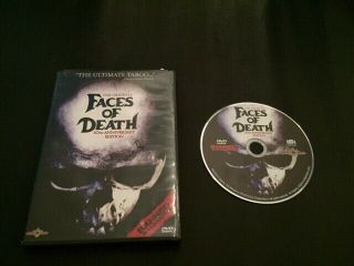 The Faces Of Death Dvd 30th Anniversary Edition Rare