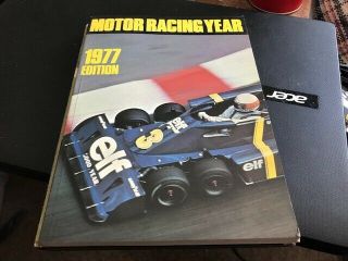 Motor Racing Year - - - Book - - - 1977 Edition - - - Rare