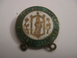 Rare Old Yeovil Town Football Supporters Club Enamel Brooch Pin Badge