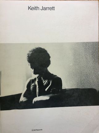 Keith Jarret Ecm Records Poster Authentic & Rare Promo