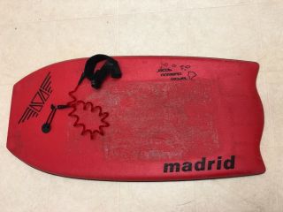 Team Madrid Jacob Romero Pro Model Body Board Rare Board 41.  5 Inch Bodyboard