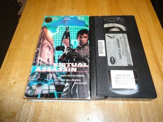 Virtual Assassin (vhs,  1995) Michael Dudikoff,  Cult Action Sci - Fi - Rare
