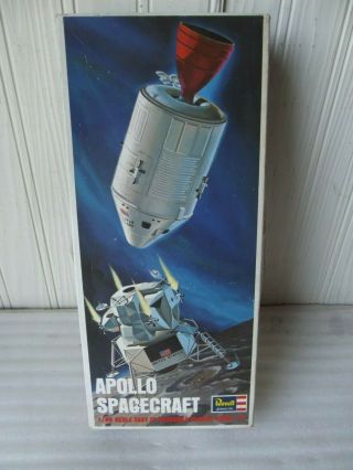 Rare Revell 1/96 Scale Apollo Spacecraft Model From 1969