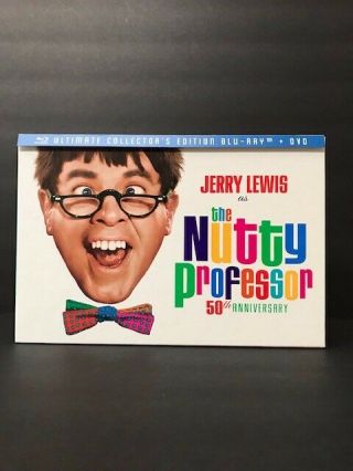 The Nutty Professor (blu - Ray/dvd,  2014,  4 - Disc Set,  Rare,  Oop)