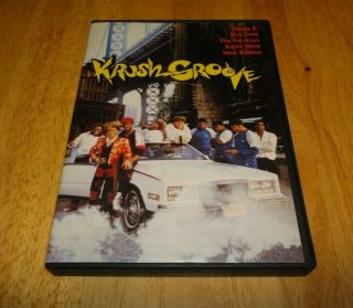 Krush Groove (dvd,  1985) Blair Underwood,  Sheila E,  Run Dmc Rap Hip - Hop Rare Oop