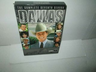 Dallas - The Complete Seventh Season Rare Dvd Box Set Larry Hagman (5 Disc) 1984