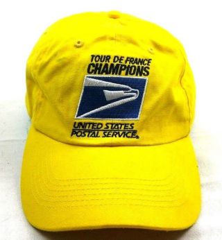 Rare Nike Tour De France United Postal Service Usps 5x Champions Cycling Hat