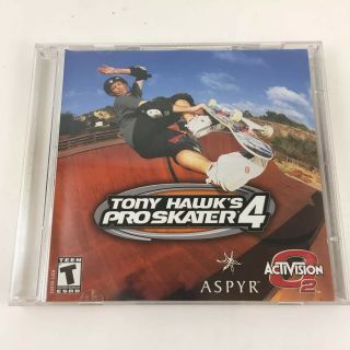 Tony Hawks Pro Skater 4 Pc 2cd Activision Complete Jewel Case Rare