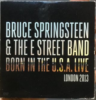 Bruce Springsteen Born In The Usa Live London Dvd 2013 Rare