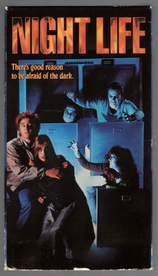 Night Life (1989) Scott Grimes,  John Astin Teenage Zombies Mortuary Vhs Rare