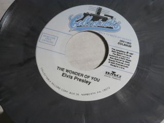 Elvis Presley The Wonder Of You Rare Gray Splash Wax Pop Rockabilly 45