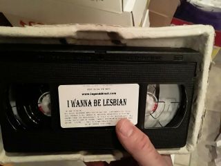 I Wanna Be a Lesbian vhs rare cult vintage 80 ' s sleaze Big Box Video 2