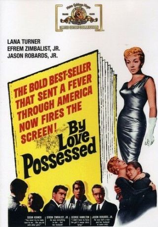 By Love Possessed (dvd,  1961) Lana Turner Rare Oop