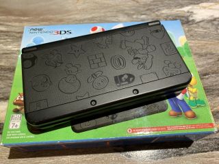 Nintendo 3DS System - - Rare Mario Black Limited Edition 2