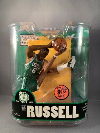 Mcfarlane 2007 Bill Russell Boston Celtics Nba Legends Series 3 (rare Piece)
