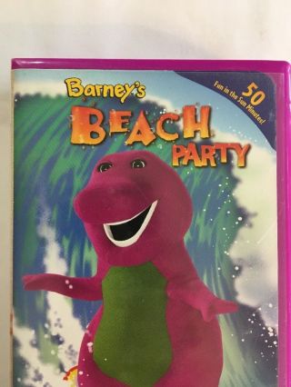 1 - Barneys Beach Party (VHS,  2002) - RARE VINTAGE COLLECTIBLE - SHIP N 24 HRS 2