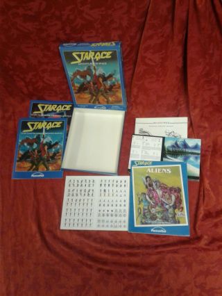 Unpunched Rare Box Star Ace Adventures In Space Pacesetter Rpg Gift Sci - Fi Game