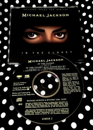 Michael Jackson - In The Closet Rare Cd Single