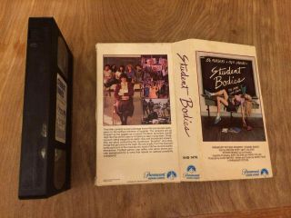 Student Bodies Vhs,  1980s Horror Comedy Rare Paramount Video 80s